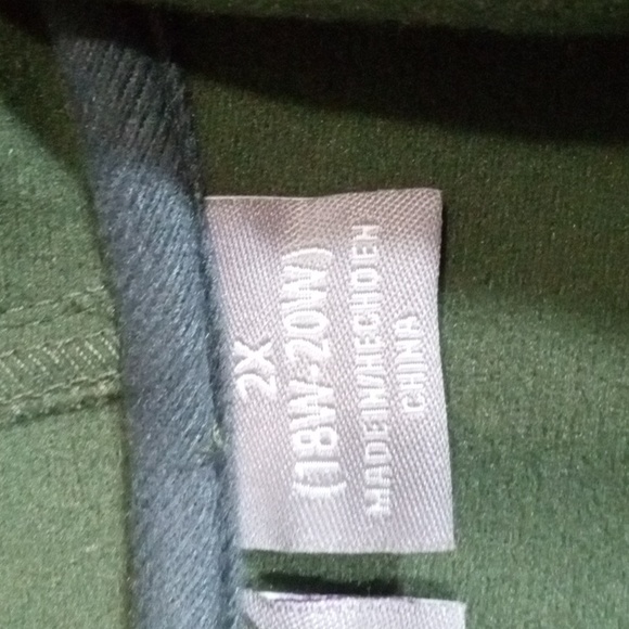 Free Tech, draw string zip up plus size jacket. - Picture 3 of 8